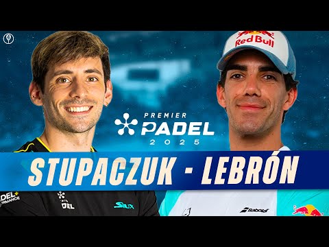 LEBRÓN – STUPA NUEVA PAREJA PREMIER PADEL 2025 – el4Set