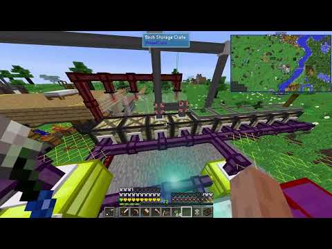 Minecraft: Sevtech Ages 70 (Refinery, Fuel Loader and Travel to Space)