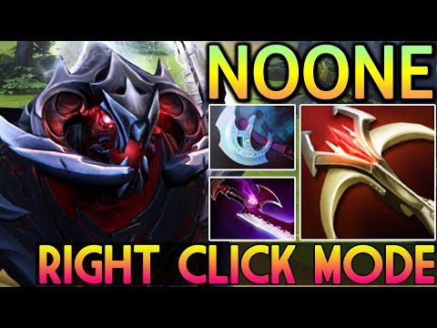 NOONE Dota 2 [Shadow Fiend] 100% Physical Build & Right Click Mode