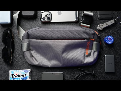 The PERFECT Tech EDC Sling Bag! Tomtoc T-21!