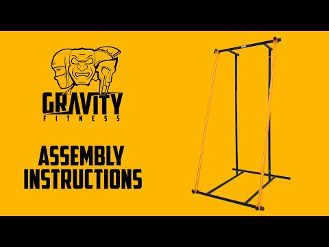 How to assemble your Gravity Fitness Pull Up Rack Extension Kit