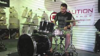 Video thumbnail for Vintage 1970's Zickos Acrylic Drum Set Demo by Coalition Drum Shop