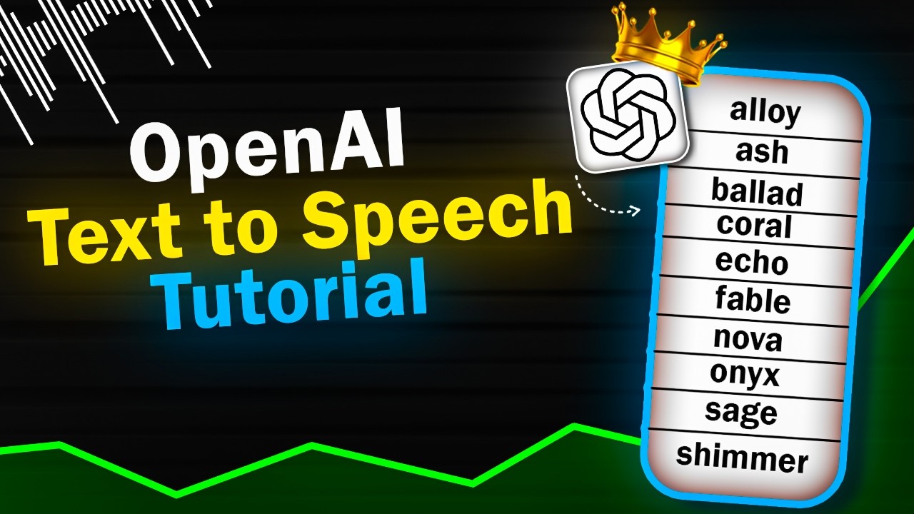 OpenAI TTS Api and Realtime voice generation tutorial