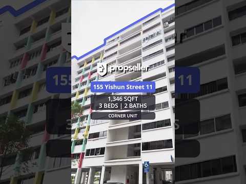 155 Yishun Street 11, 155 Yishun Street 11, 3 Bedrooms, 1,346 sqft, HDB Flat For Sale, by Gina Tow, 500190204 - PropertyGuru.com.sg