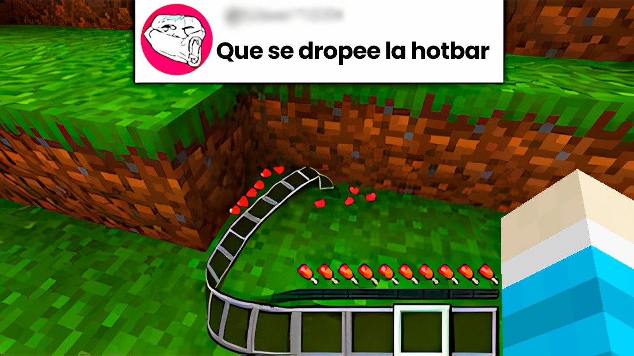 Probé las ideas más tontas de Minecraft