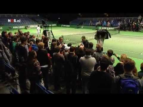 Roger Federer Effect In Rotterdam, Holland