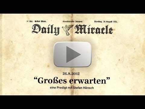 Großes erwarten (ICF München Videopodcast)