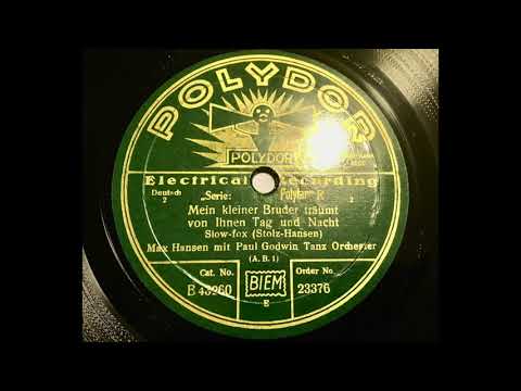 Max Hansen - Mein kleiner Bruder träumt von ihnen Tag und Nacht
