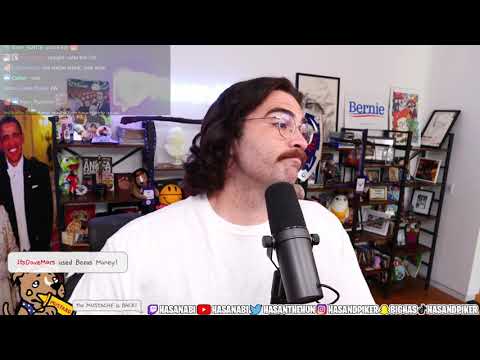 HasanAbi April 23, 2022 – FUNDAY: looking at Tiktoks; mustache is back, Jack Wagner visits