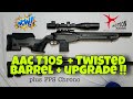 AIRSOFT UNBOXING - ACTION ARMY T10 OD SHORT  with TWISTED BARREL and UPGRADED INTERNALS