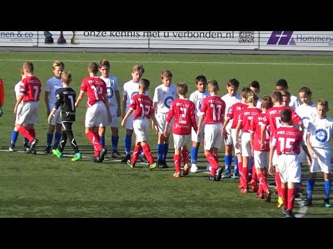 Voor aanvang  DOVO JO13-1  -  SC Woezik JO13-1