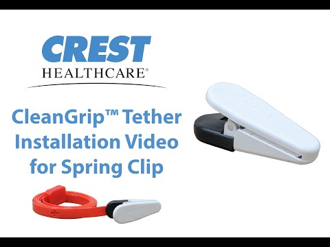 Slide 6 - CleanGrip Standard Tether, blue, 500 ft roll (video)