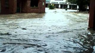 preview picture of video '100_3442.MOV irene flood flat st 2011 aug 28 brattleboro vermont storm'