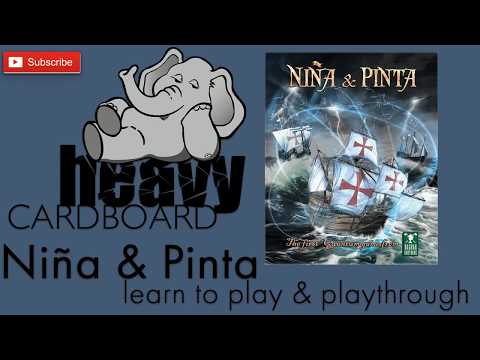 Heavy Cardboard Teaches Nina & Pinta & Full Playthrough!