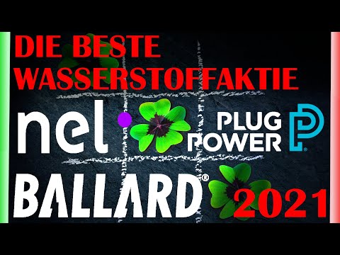 Die beste Wasserstoffaktie 2021! Vergleich Nel ASA, Ballard Power & Plug Power
