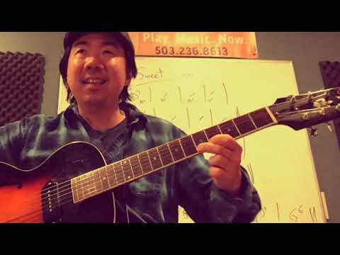 “Sweet Sue” Learn To Play The Melody (Jazz Guitar Lesson With Tabs)
