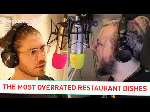 THE MOST OVERRATED RESTAURANT DISHES (UK EDITION) | KXVU & YARON - BREAKFAST WITH KXVU