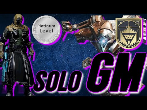 NOVA WARP WARLOCK ! - SOLO GLASSWAY Grandmaster Nightfall (Platinum Rank) Destiny 2
