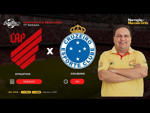 [AO VIVO] - ATHLETICO x CRUZEIRO - BRASILEIRÃO 2023 (29/07)