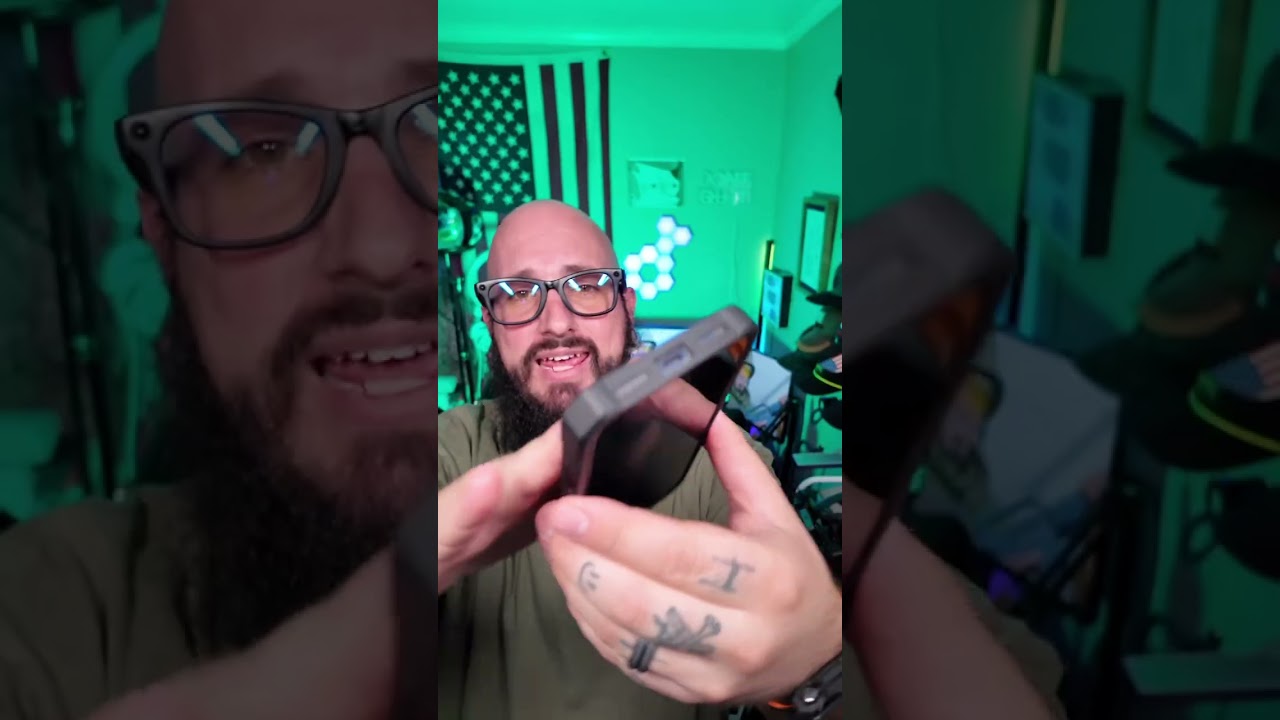 This is the phone accessory I didn’t think I needed… until I used it 😅 The Snap Grip 5 Magnetic