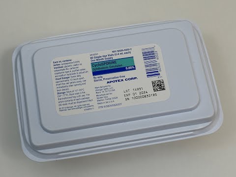 Restasis Cyclosporine Eye Drops