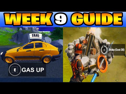 ALL WEEK 9 CHALLENGES GUIDE FORTNITE CHAPTER 2 SEASON 3