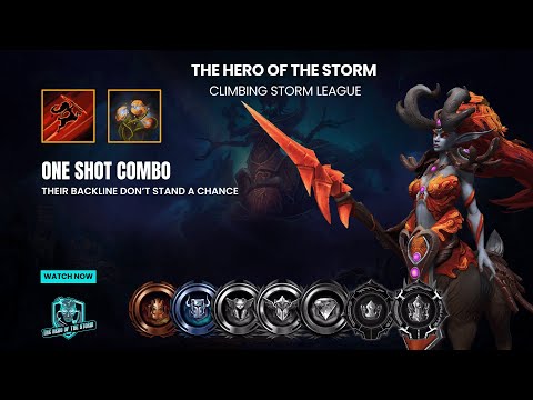Heroes of The Storm (2024) Journey to Grand Master (Lunara HoTS) Messing With The Backlane