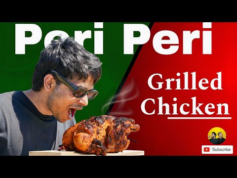 Smoky, Spicy, Perfect – Grilled Peri Peri Chicken🔥🌶  | Tulu | Cooking | Outdoor | Easy Chicken BBQ