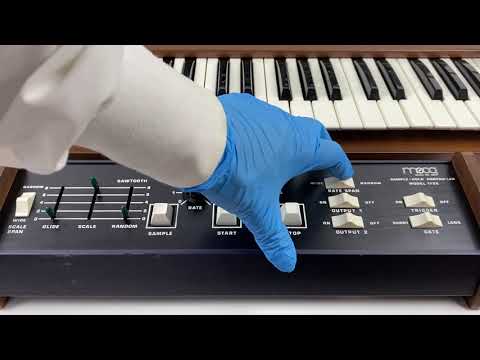 MOOG MODEL 1125 SAMPLE HOLD CONTROLLER 1974 PRO SERVICED by GORDY'S MUSIC CLEAN! image 19