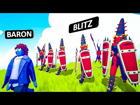 TABS Multiplayer - IMPOSSIBLE LOTR Strategy VS @Blitz in Totally Accurate Battle Simulator!