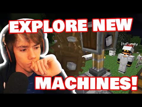 Angry Thomas - Ranboo And Fundy Explore New Machines On COGCHAMP SMP!