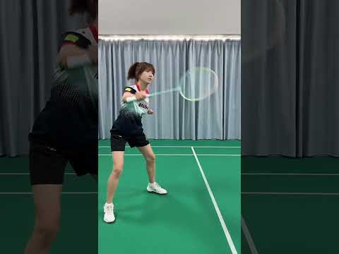 How to practice backhand in badminton #badminton