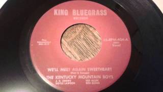 J.D. Crowe &amp; the Kentucky Mountain Boys - We&#39;ll Meet Again Sweetheart