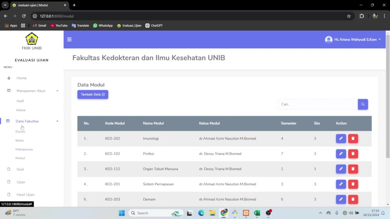 Web Development - Sistem Informasi Berbasis Website Menggunakan Framework Laravel (SPA dengan React/Monolith). - 2