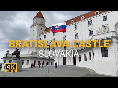 Bratislava Castle. Slovakia 2022 🇸🇰  4K HDR