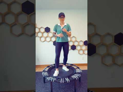 Feeling pain #rebounder #workout #minitrampoline #fitness #exercise #pain #kneepain #rebounding