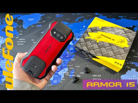 ULEFONE Armor 15 Rugged Phone Built in TWS Earbuds - Unboxing and Hands-On