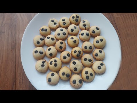 Mini Choco Chip Cookies | Only 3 ingredients Cookies Eggless & Without Oven | चॉको कूकीज