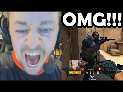 CADIAN 1V4 WITH KNIFE KILL IN ESL FINAL (GAMBIT VS HEROIC) - CS:GO Twitch Clips & Highlights