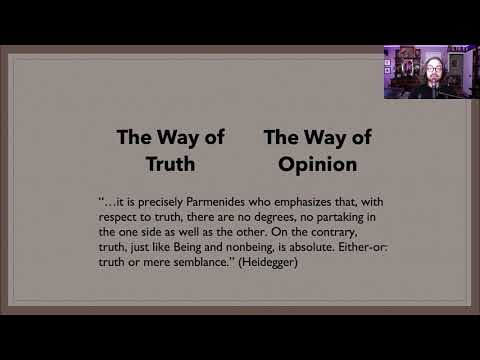 The Eleatics  I  Parmenides, Zeno, Melissus