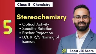 Optical Activity, Specific Rotation, Fischer Projection, D/L & R/S Naming of isomers