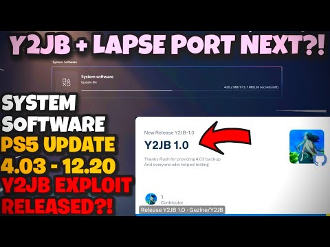 *UPDATE* NEW PS5 4.03 - 12.20 Y2JB USERLAND EXPLOIT + REMOTE LOADER RELEASED! ✅