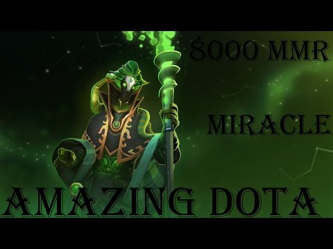 AmazingDota Miracle Rubick 8000MMR RankedMatchGameplay