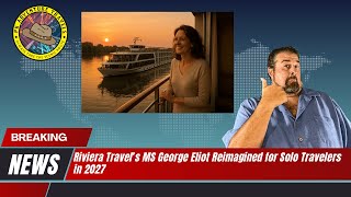 An Entire River Cruise Ship Just for Solo Travelers?! 🚢✨