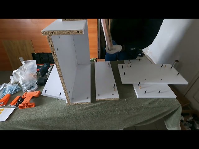 Фото Збирання ящиків Blum Tandem часткового висування