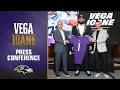 Vega Ioane Introductory Press Conference | Baltimore Ravens