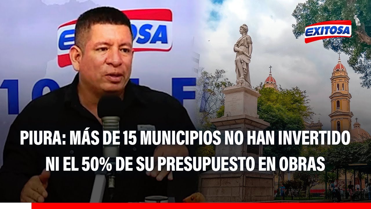 🔴🔵 Más de 15 municipios no han invertido ni el 50% de su presupuesto en obras: "Falta de capacidad "