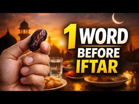 Recite This ONE Word Before Eating the Date at Iftar – Your Destiny Can Change