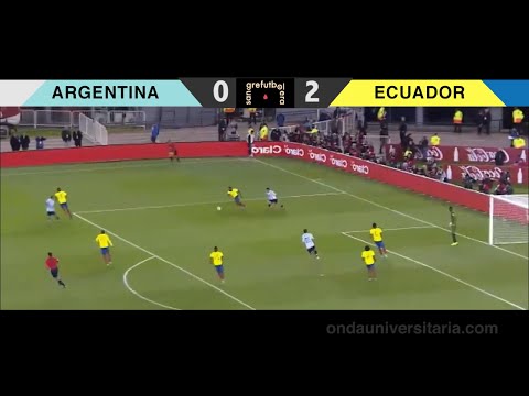 (Emocionante Relato) Argentina 0 Ecuador 2 - SanGre Futbolera