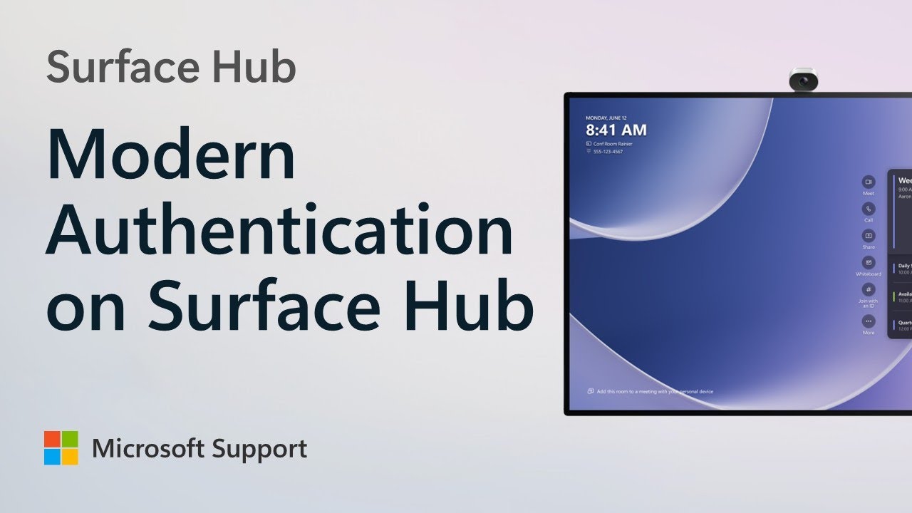 How to use Modern Authentication on Surface Hub | Microsoft